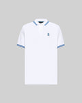 Psycho Bunny Clark Pique Polo White