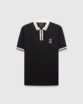 Psycho Bunny Ridley Performance Pique Polo Black