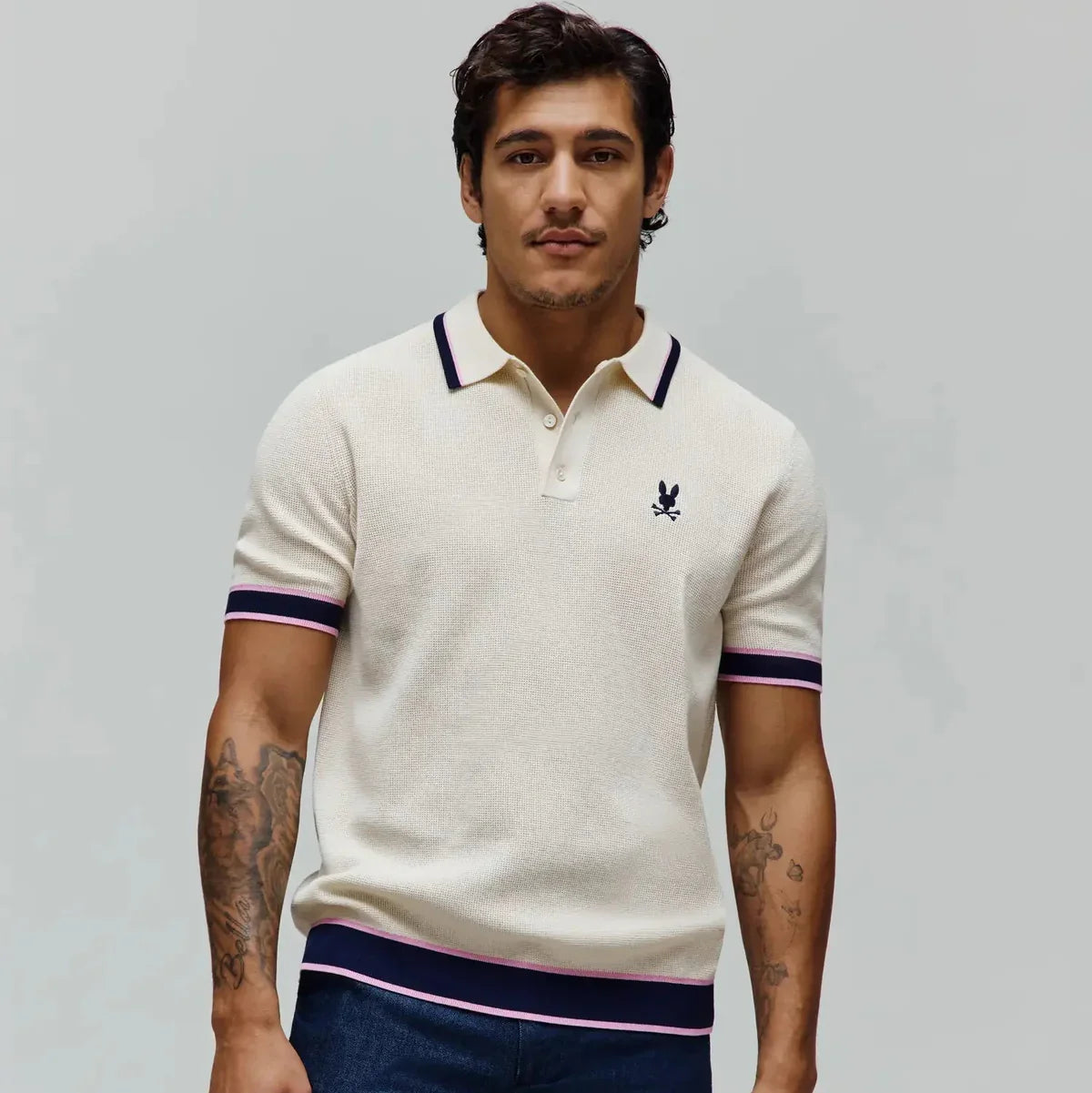 Psycho Bunny Dax Knit Polo Pristine