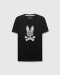 Psycho Bunny Brad Graphic Tee Black