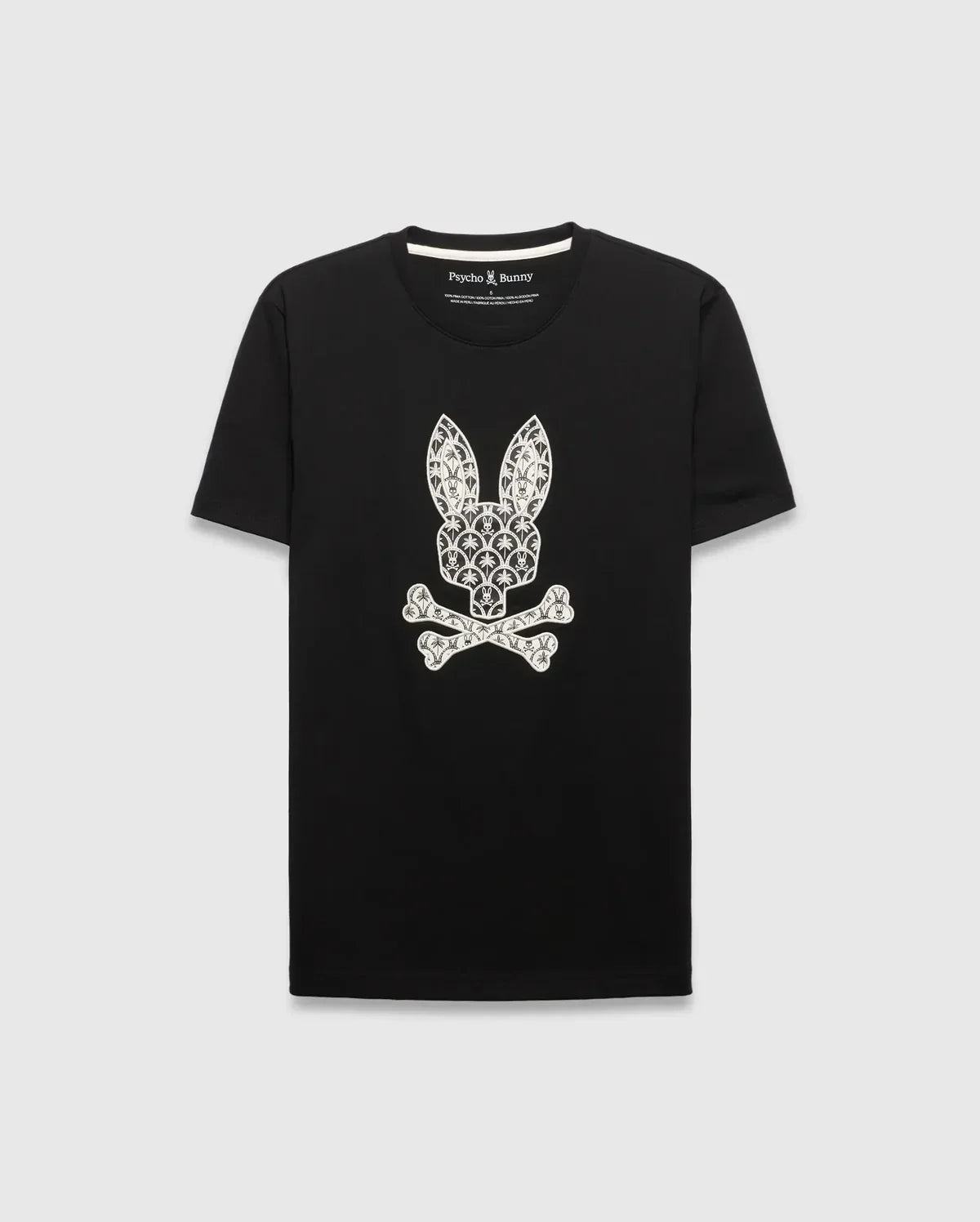 Psycho Bunny Brad Graphic Tee Black