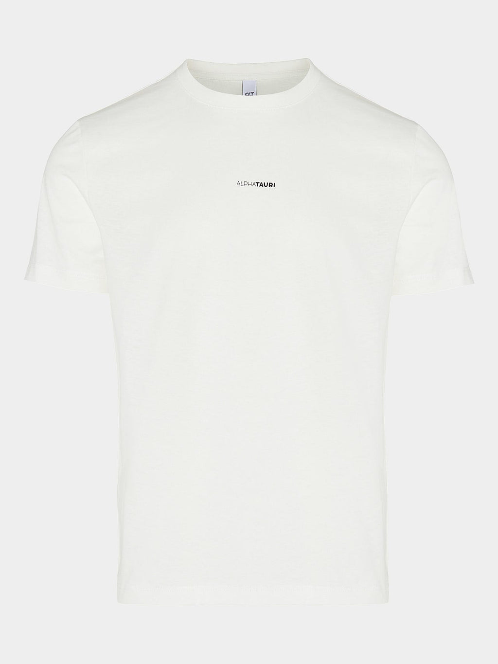 Marble Print Cotton T-Shirt JANTA V1.Y7.02 White