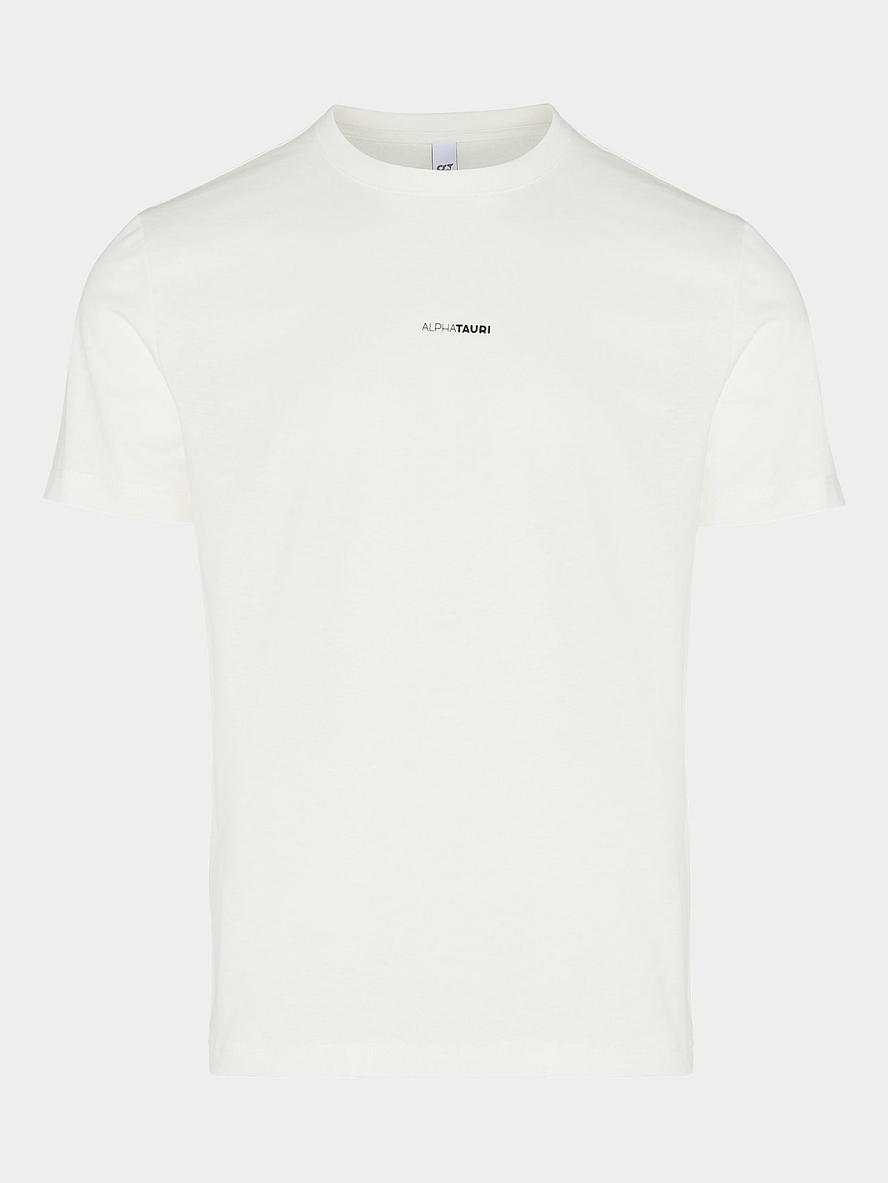 Marble Print Cotton T-Shirt JANTA V1.Y7.02 White