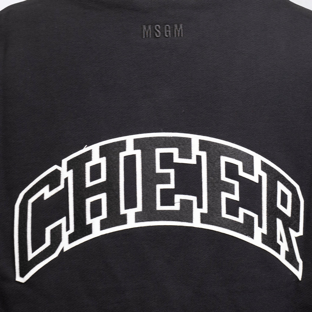 Men's Msgm Felpa Cardigans Black