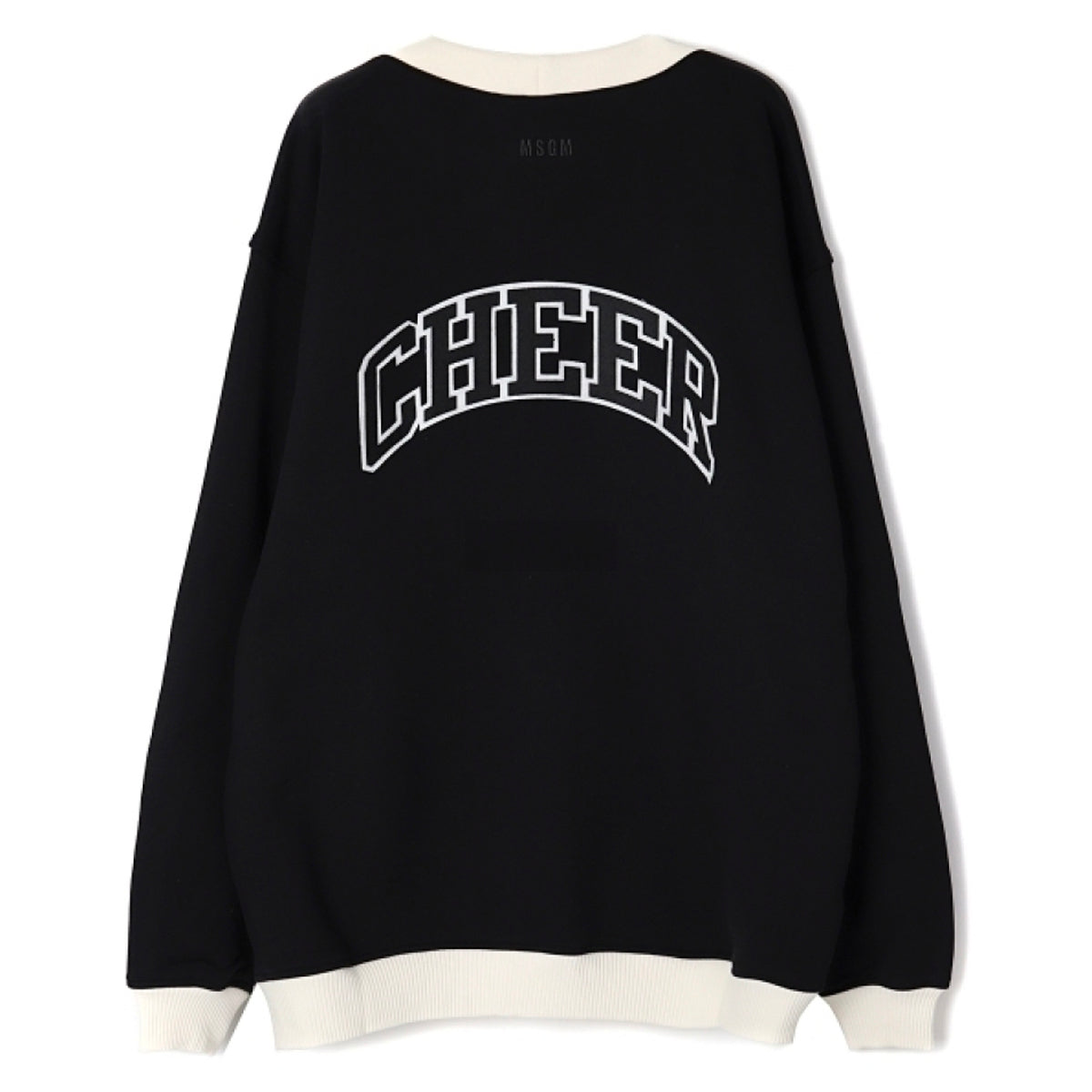 Men's Msgm Felpa Cardigans Black