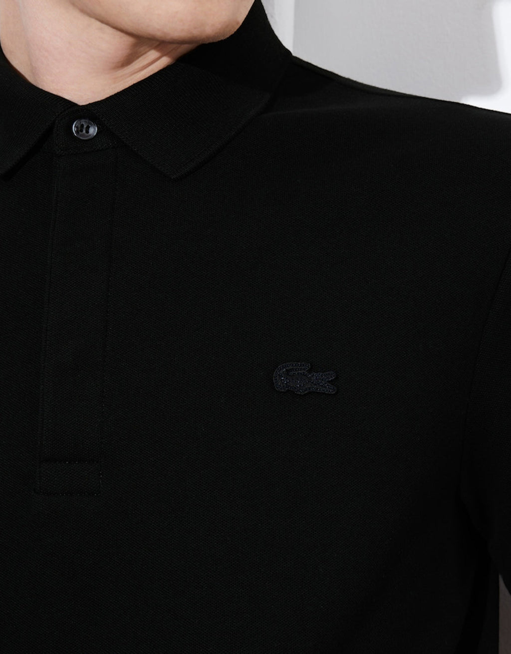 Men's Stretch Cotton Smart Paris Polo Black