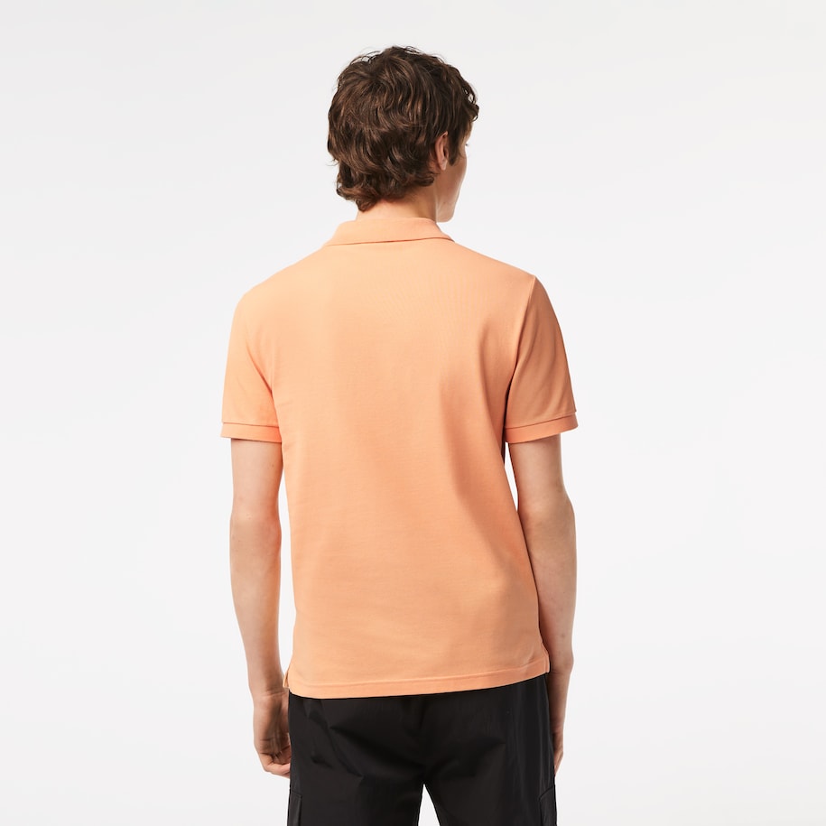 Men's Original L.12.12 Slim Fit Petit Piqué Cotton Polo Light Orange