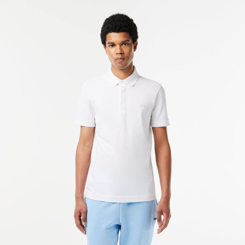 Men's Stretch Cotton Smart Paris Polo White