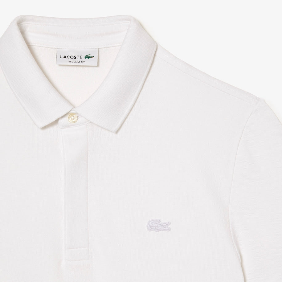 Men's Stretch Cotton Smart Paris Polo White