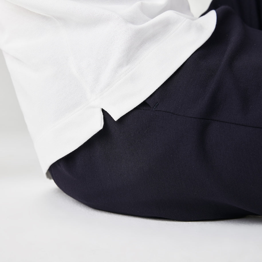 Men's Stretch Cotton Smart Paris Polo White