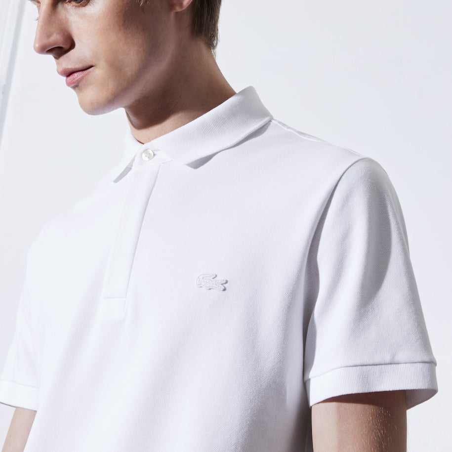 Men's Stretch Cotton Smart Paris Polo White