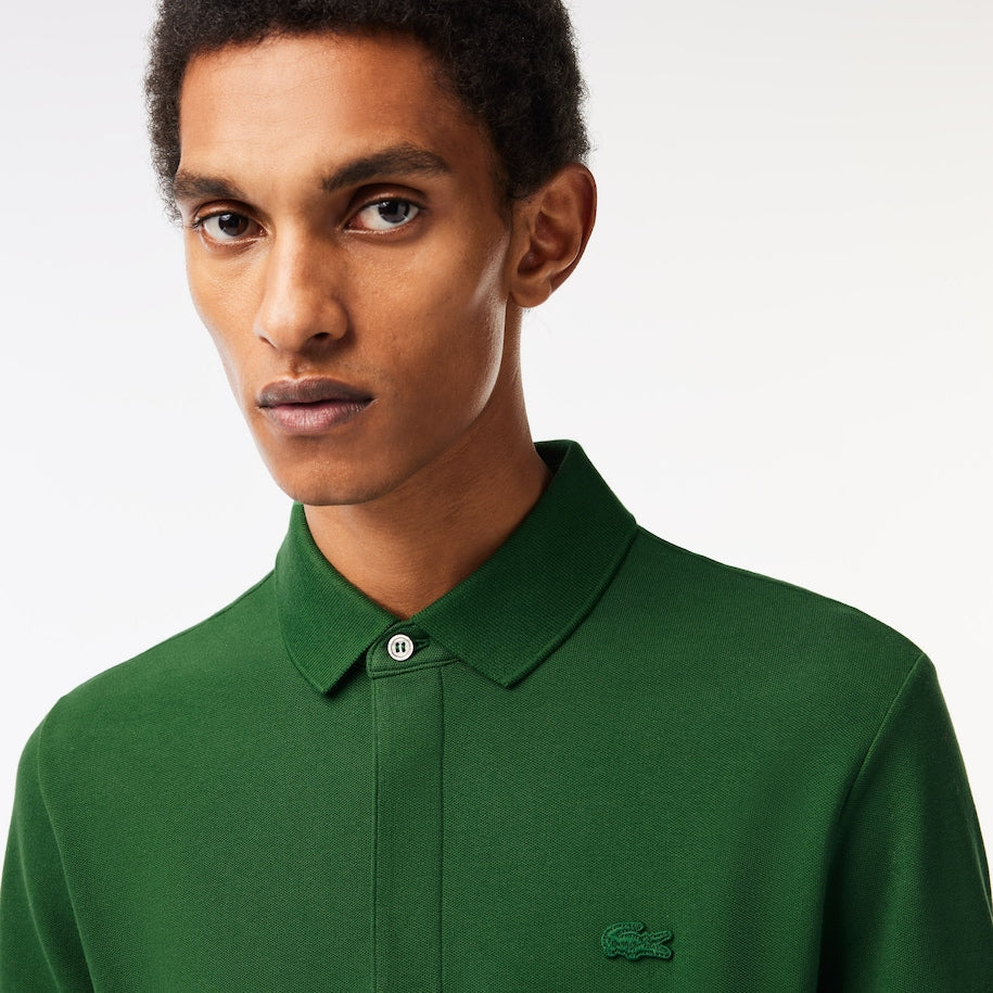Men's Stretch Cotton Smart Paris Polo Green