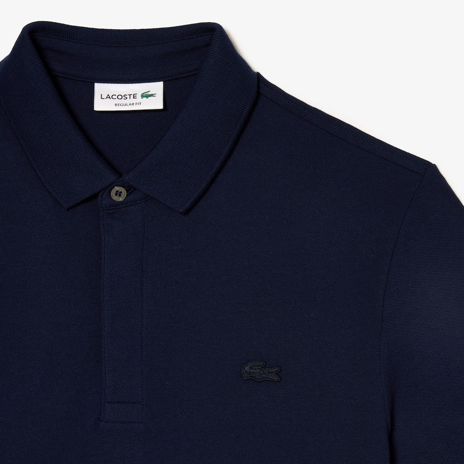 Men's Stretch Cotton Smart Paris Polo Navy Blue