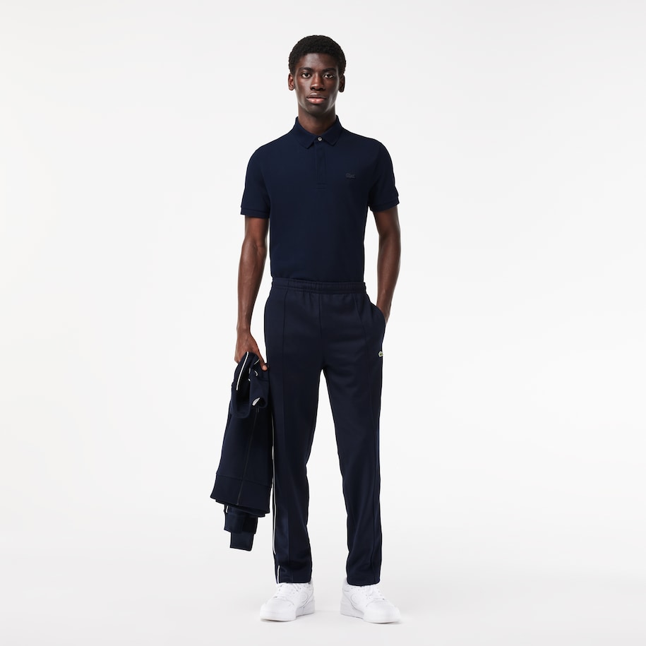 Men's Stretch Cotton Smart Paris Polo Navy Blue