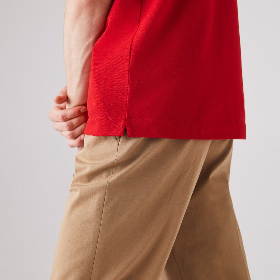 Men's Stretch Cotton Smart Paris Polo Red
