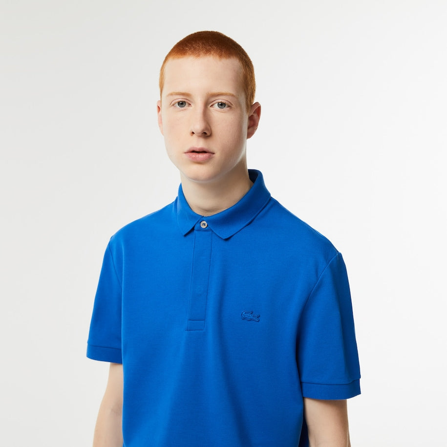 Paris Edition Regular Fit Stretch Cotton Pique Polo Kingdom
