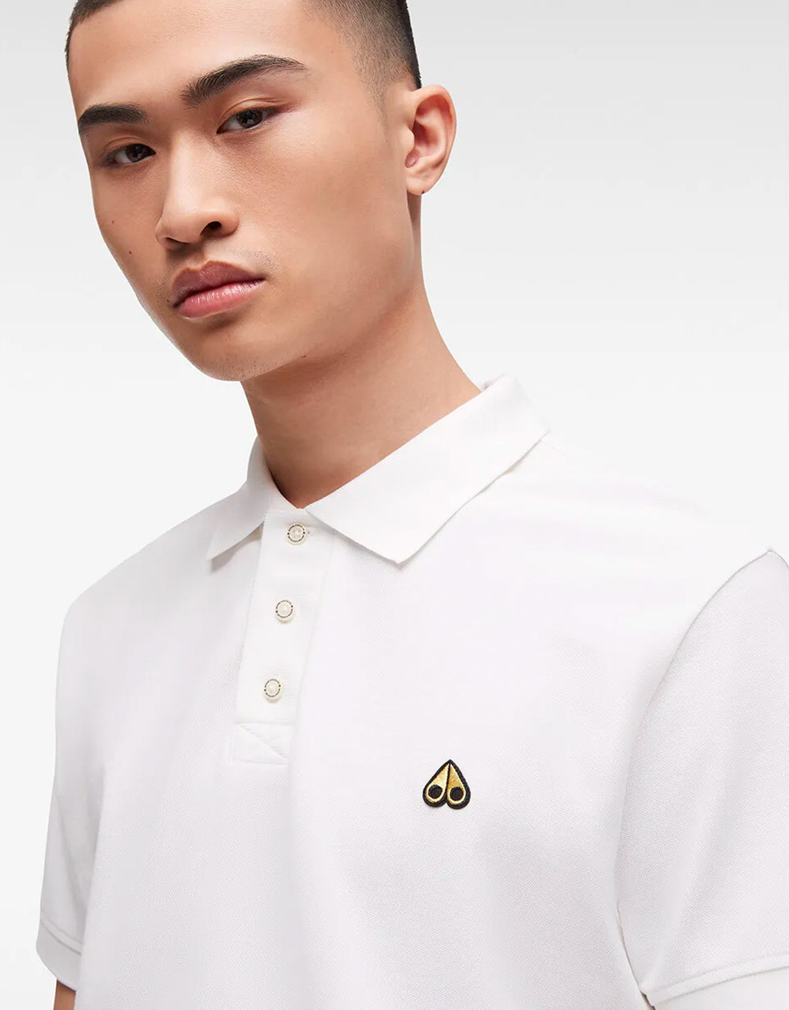 PIQUE POLO WHITE