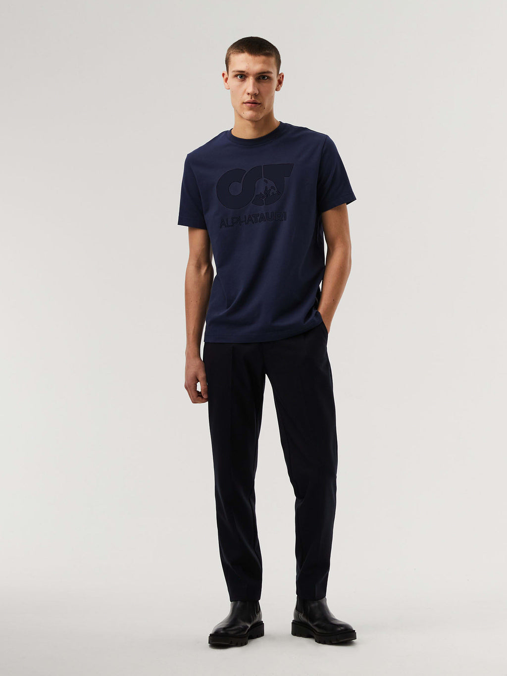Signature Logo T-Shirt Jero V3.y7.02 Navy