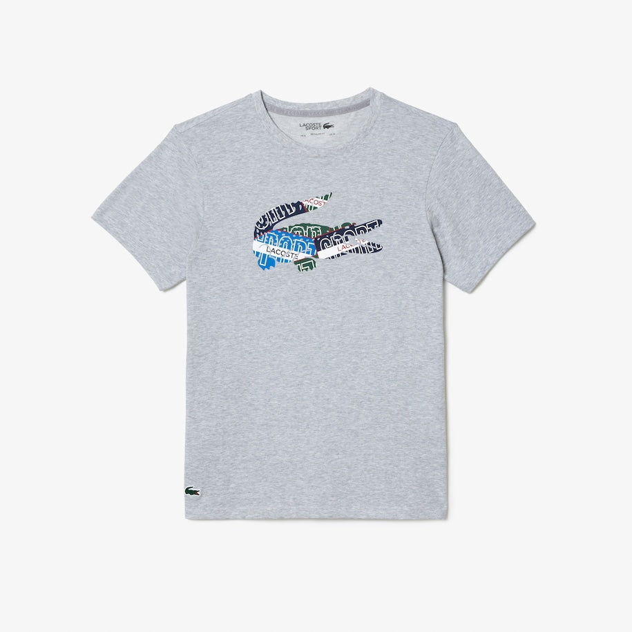 Cotton Jersey Sport T-shirt Grey Chine