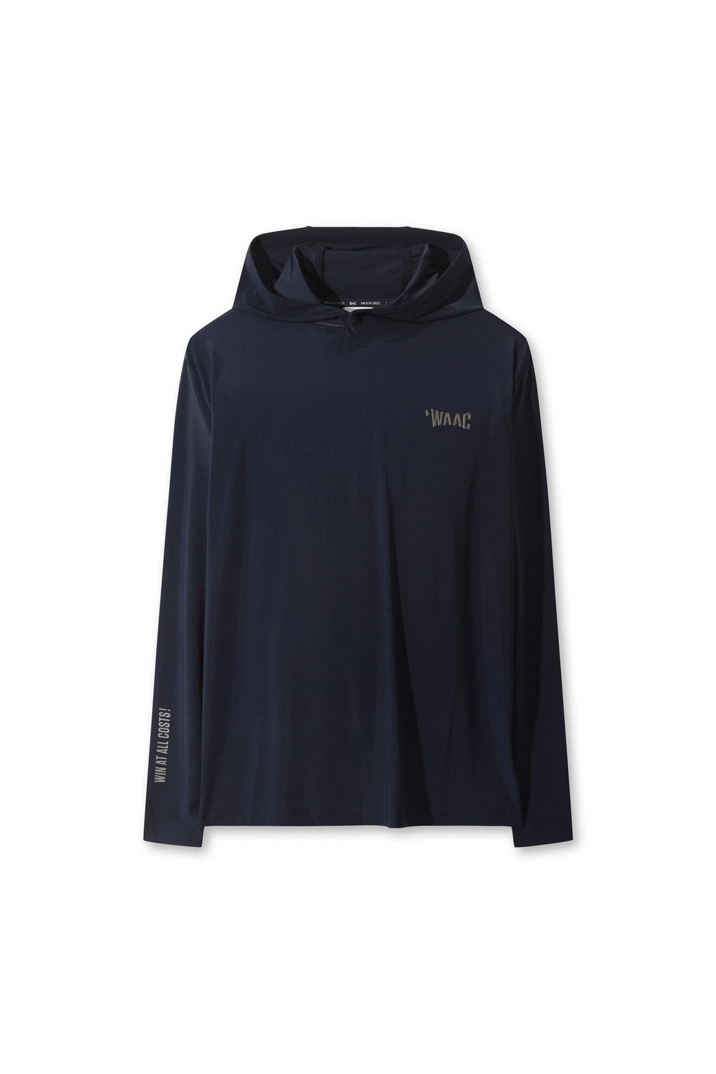 Men's Athletic Essential Melange Jersey Hoodie NAVY