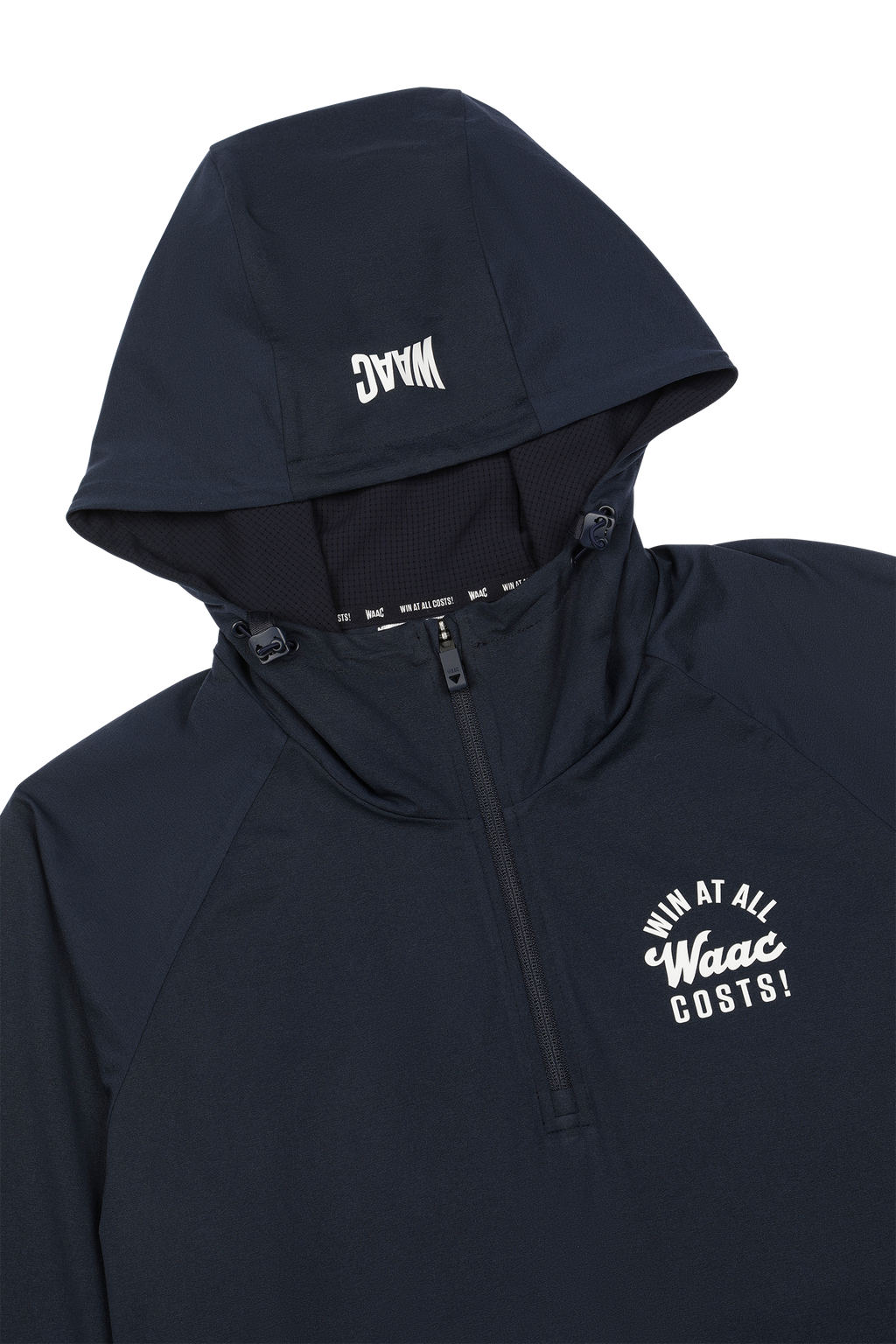 Half Zip Jersey Hoodie Navy | Men