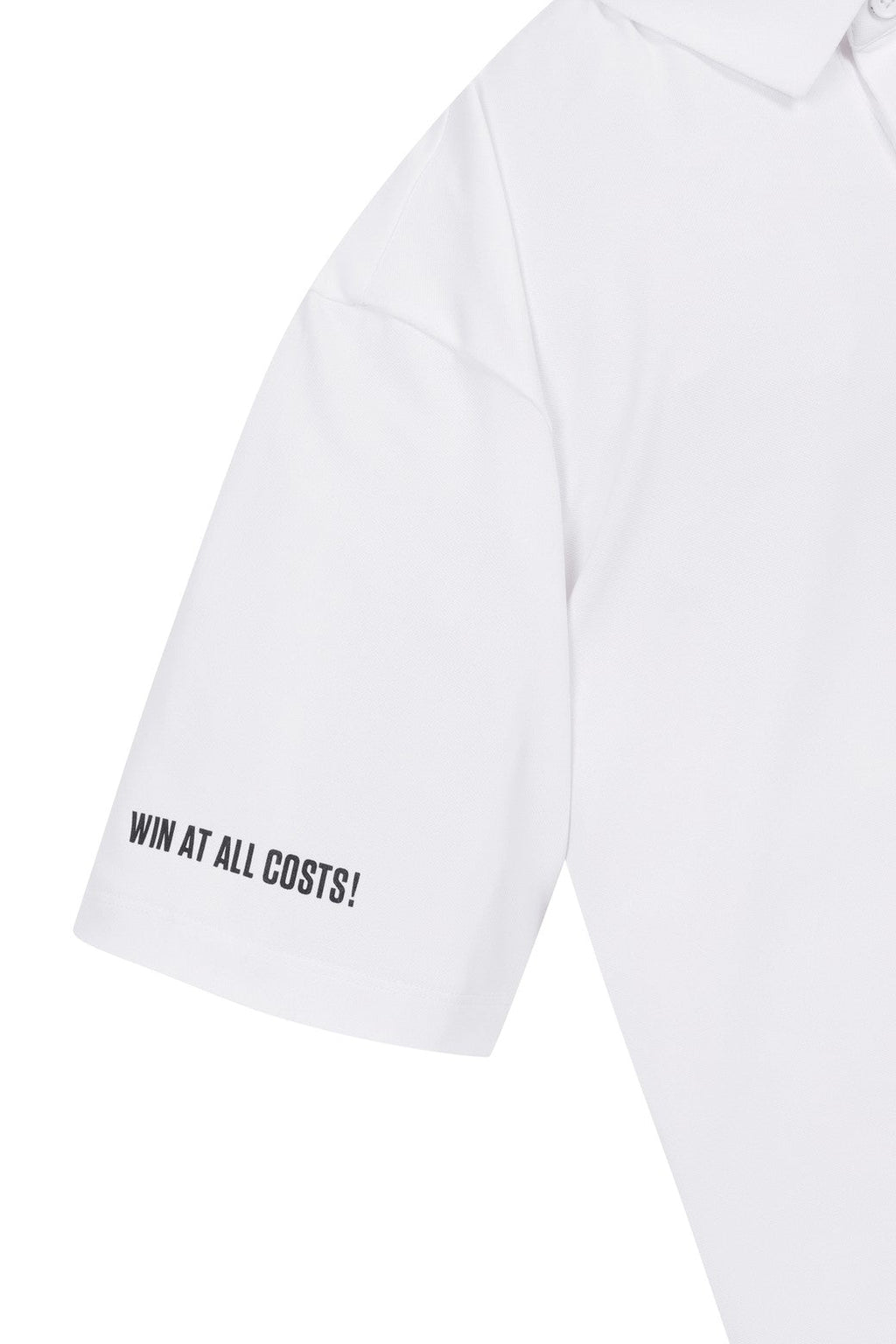 Men's Essential Pique Polo White