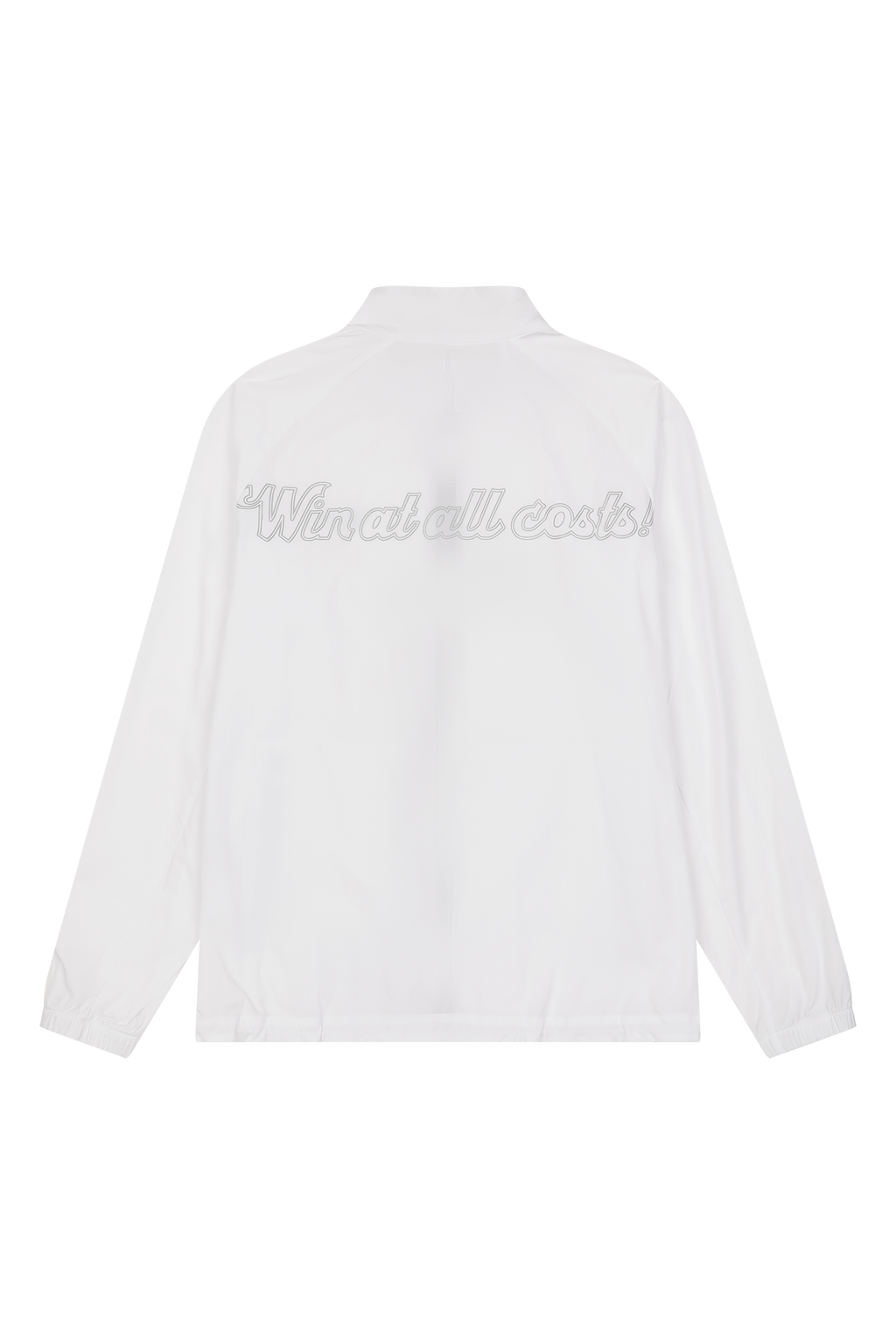 Men's Zip-up Windbreaker White