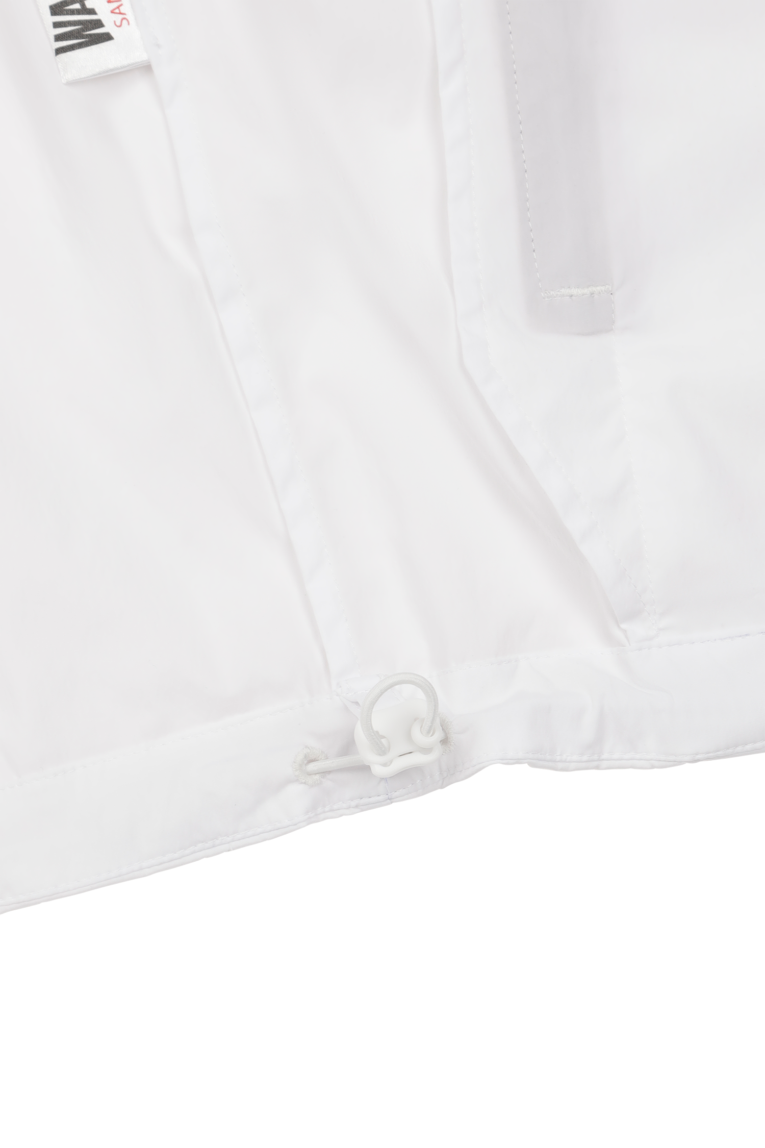 Men's Zip-up Windbreaker White