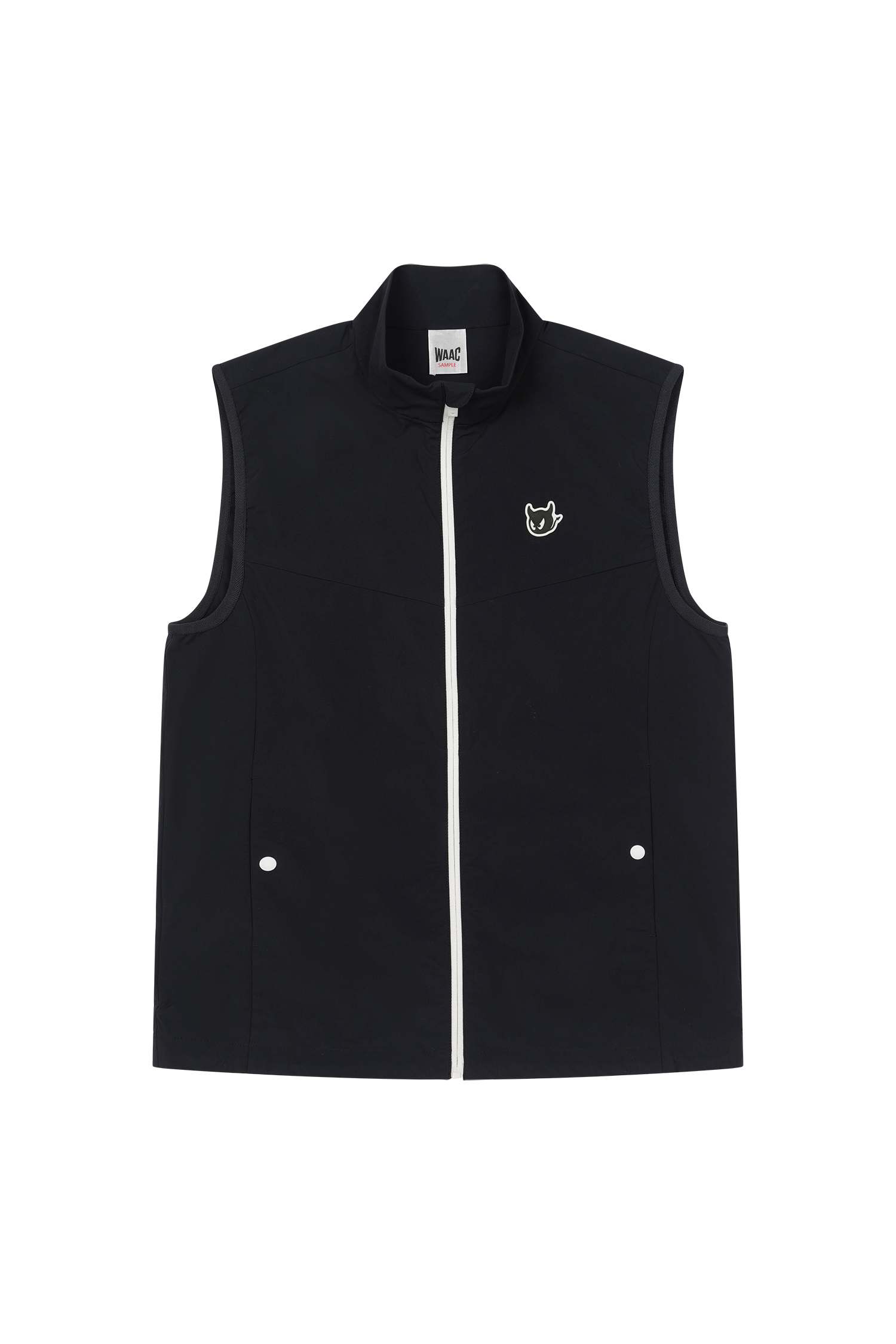 Men's Logo Zip-up Vest Navy