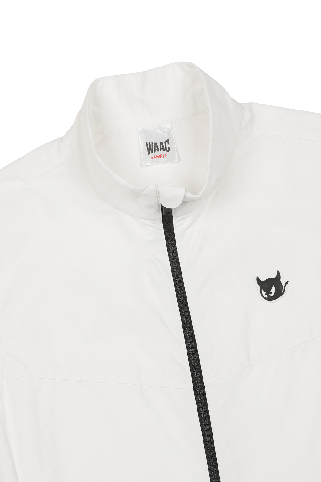 Men's Logo Zip-up Vest White