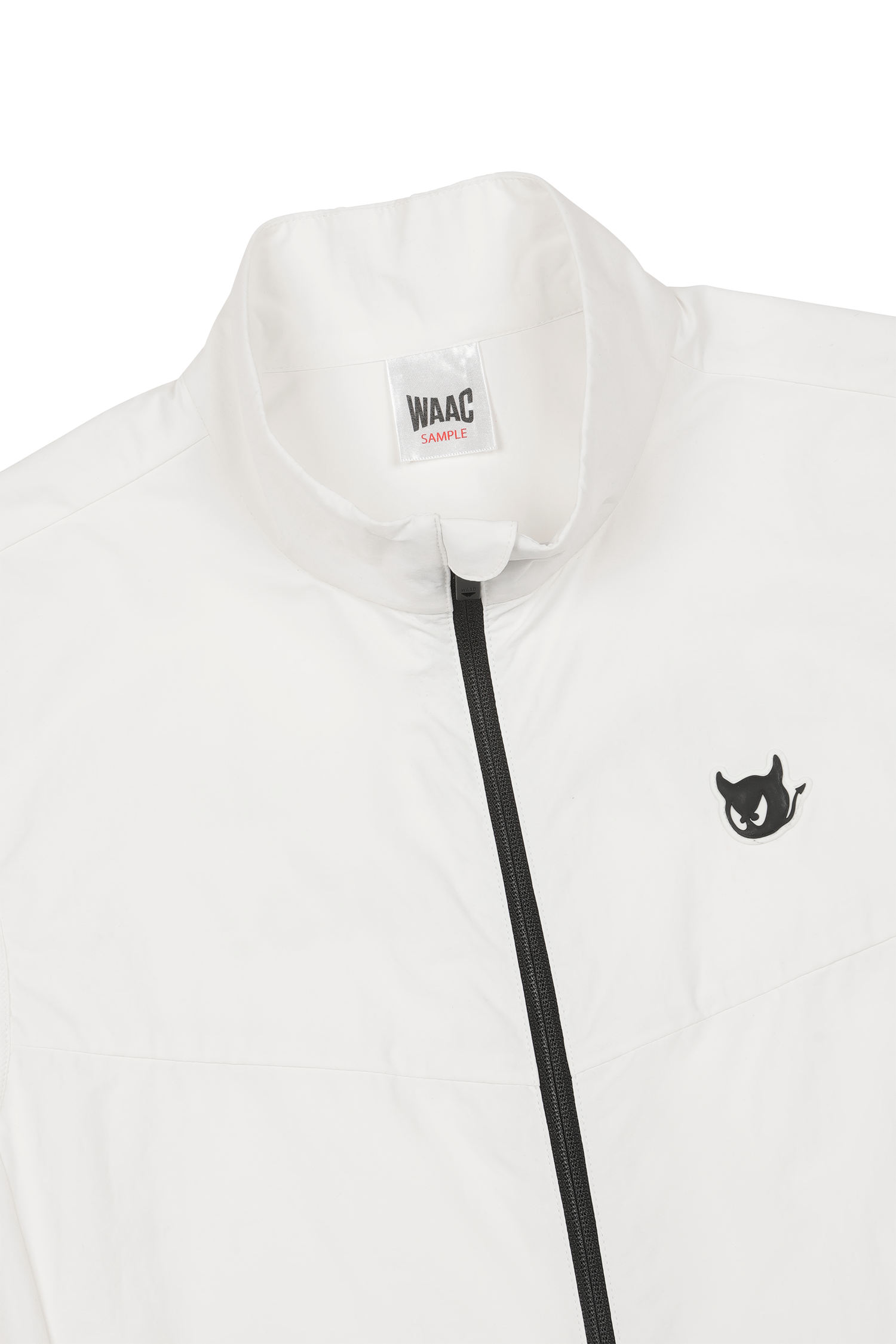 Men's Logo Zip-up Vest White