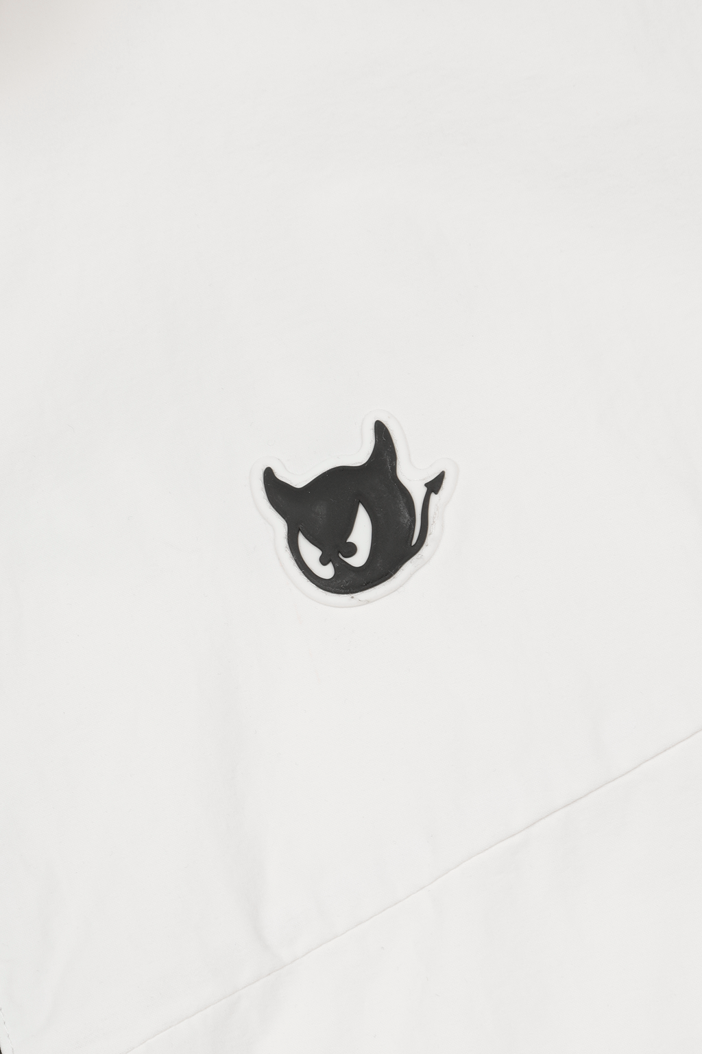 Men's Logo Zip-up Vest White