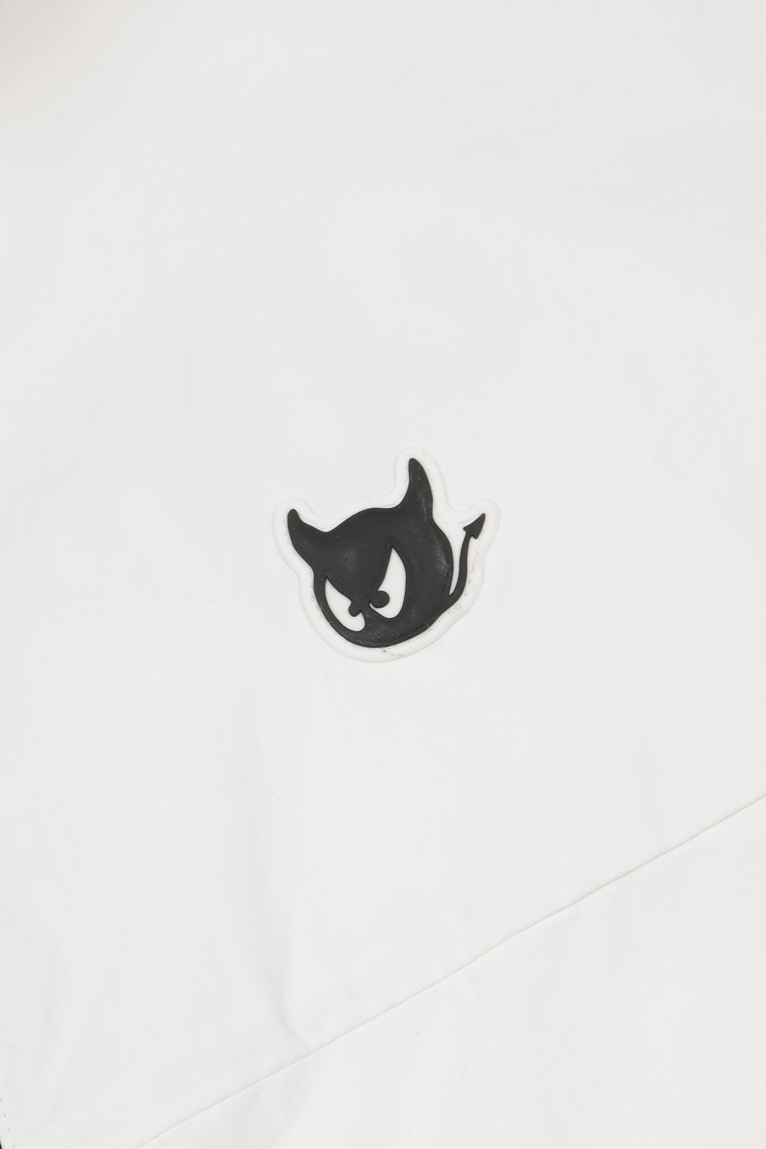Men's Logo Zip-up Vest White