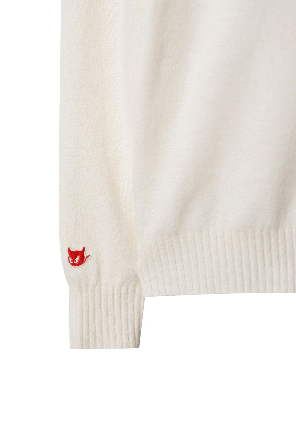 Men's Knit Hoodie IVORY