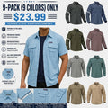 TACVASEN Men's Convertible Long Sleeve Fishing Shirts Lightweight Quick Dry