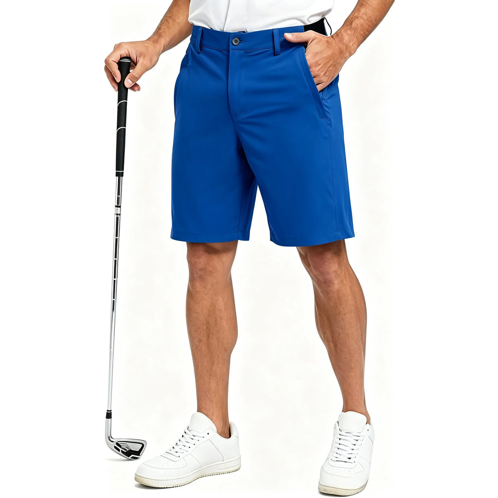 Men's Golf Work Shorts Stretch Waistband Dry Fit