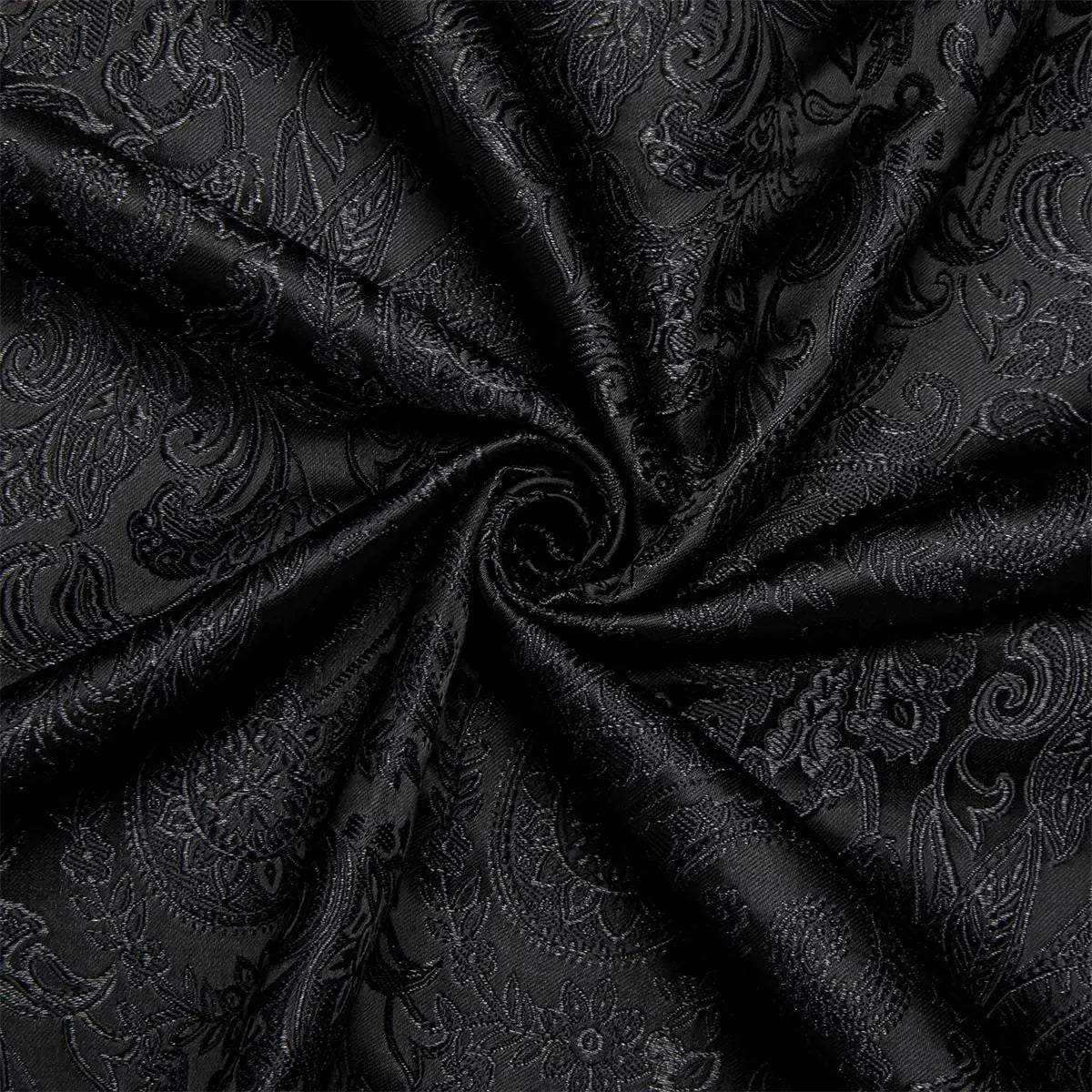 AILISUS Black Men's Paisley Shirt Business Sunscreen Anti-wrinkle Formal Shirt Button Shirt Simple Commuter Men's Summer Tops Casual Longsleeves Casual Soft Fit