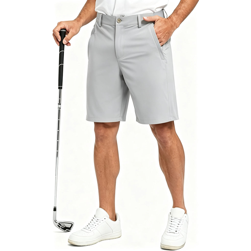 Men's Golf Work Shorts Stretch Waistband Dry Fit