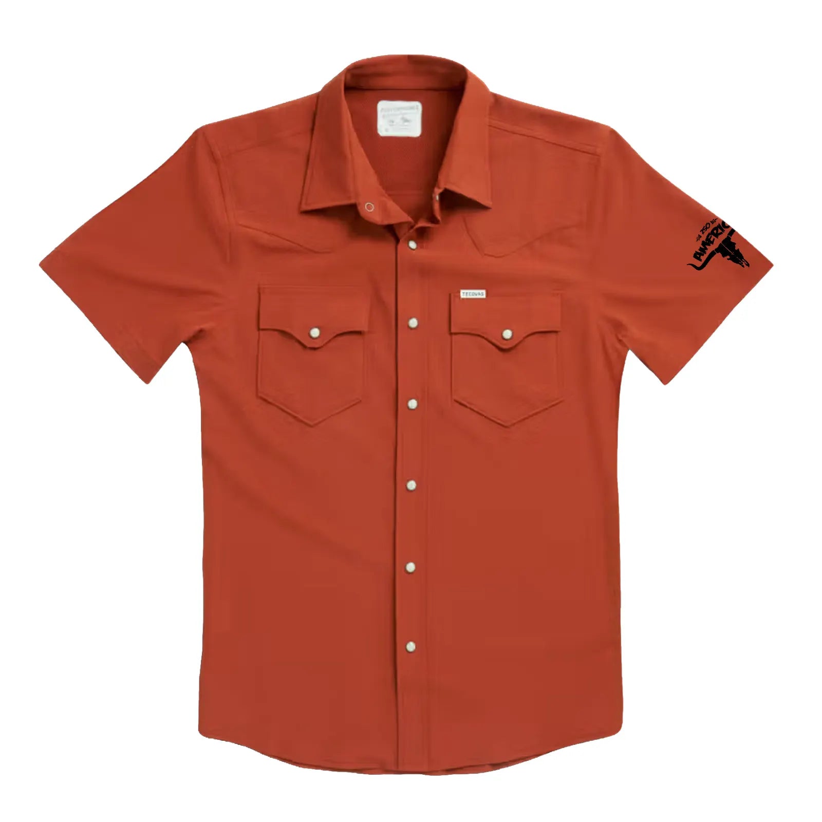 Men's Performance Western Short Sleeve Pearl Snap