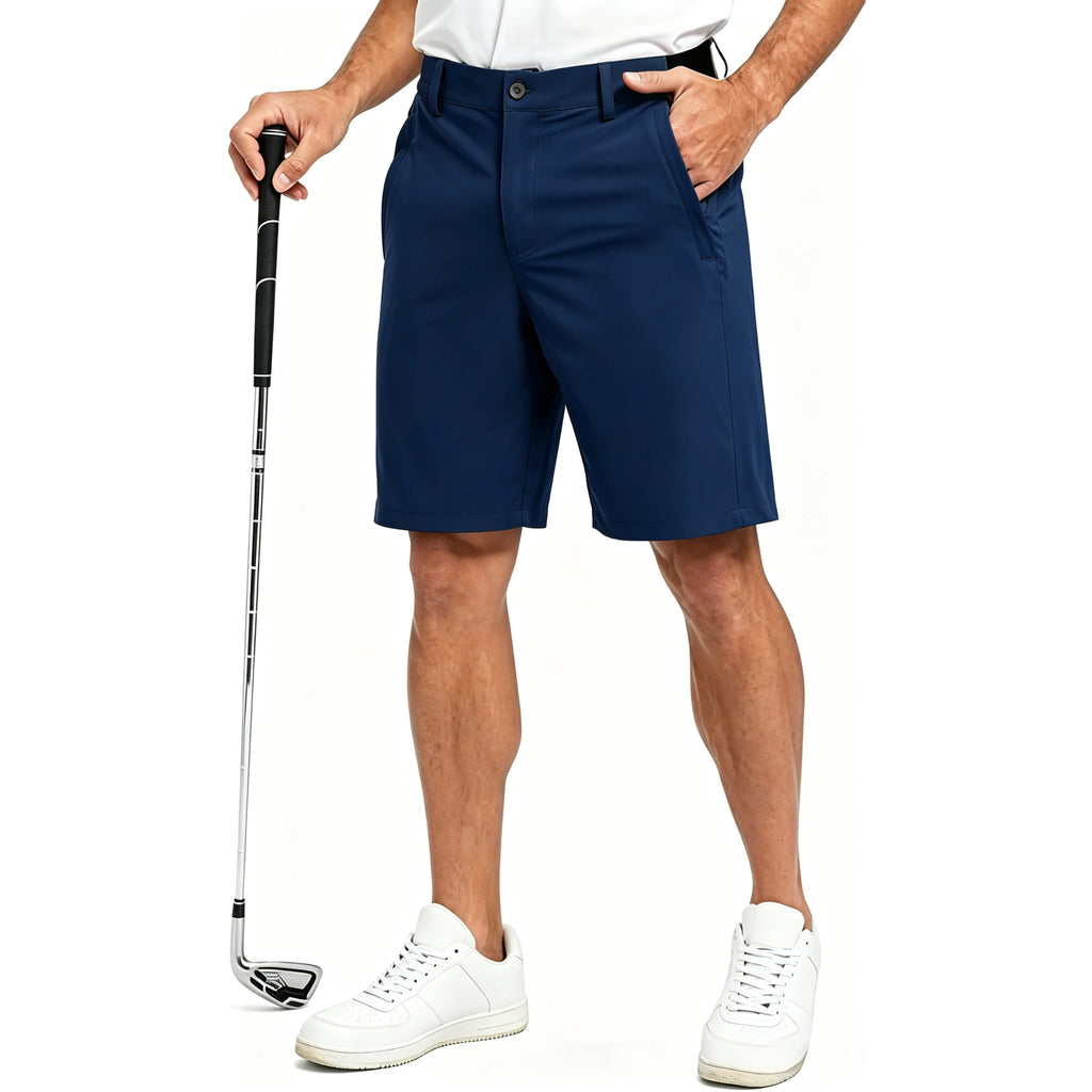 Men's Golf Work Shorts Stretch Waistband Dry Fit