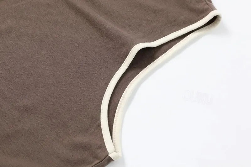 Men's Tank Top Vest Top Undershirt Sleeveless Shirt Sleeveless Henley Summer Plain