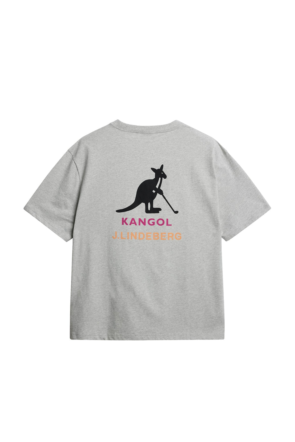 J.LINDEBERG DAVIE T-SHIRT LIGHT GREY MELANGE