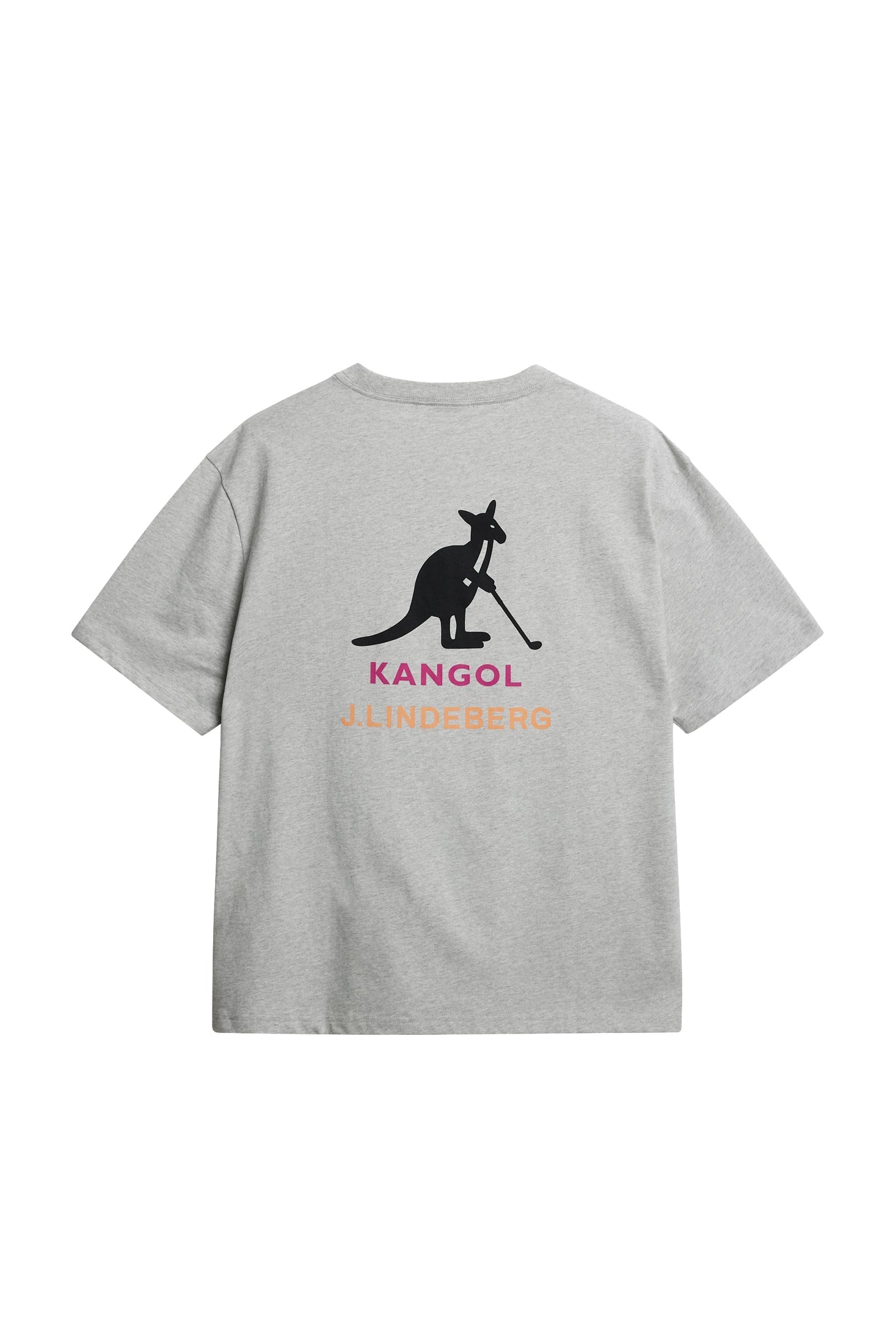 J.LINDEBERG DAVIE T-SHIRT LIGHT GREY MELANGE