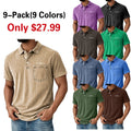 Men's Shirt Casual Shirt Denim Shirt Cotton Acid Wash Shirt