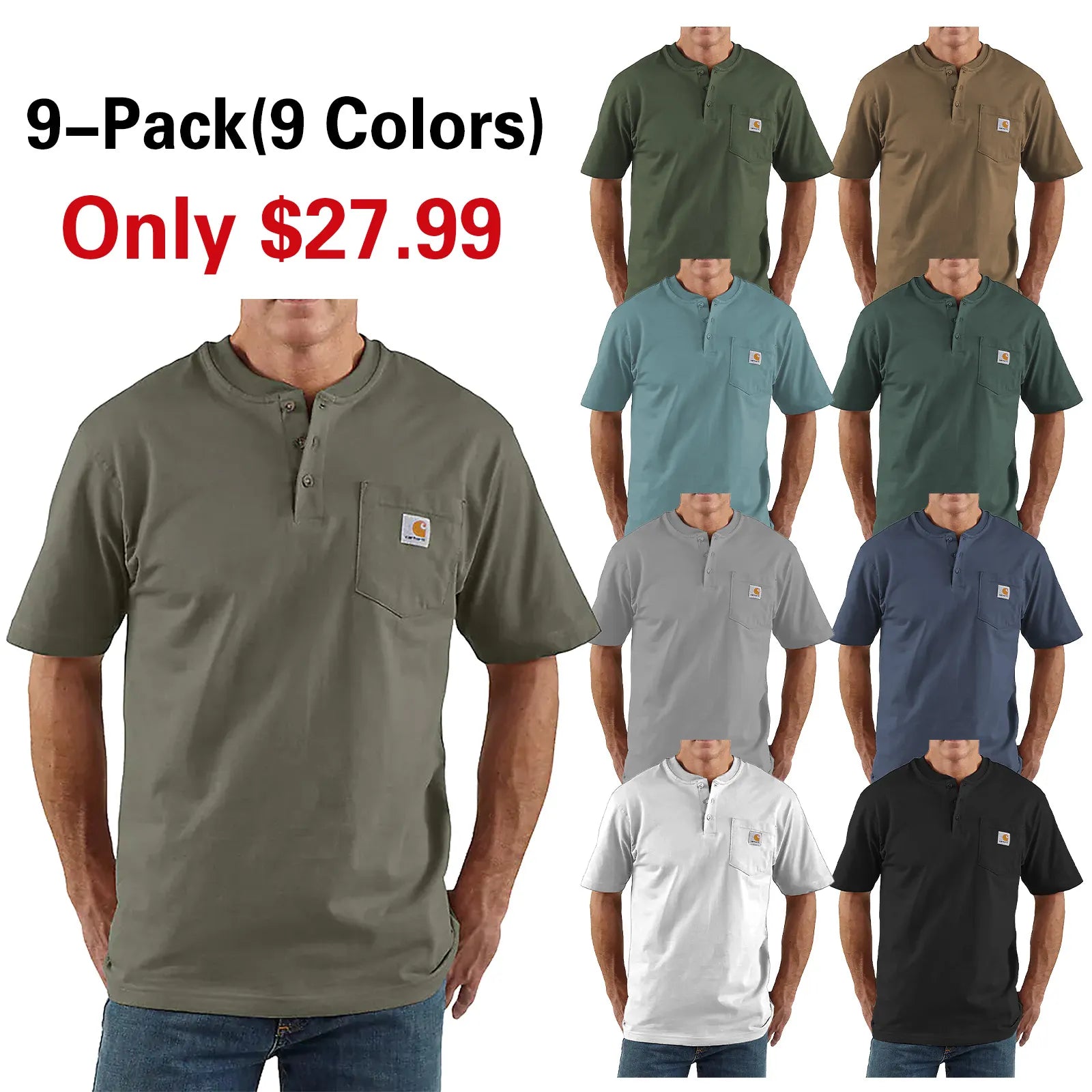 Dearborn Loose Henley T-Shirt