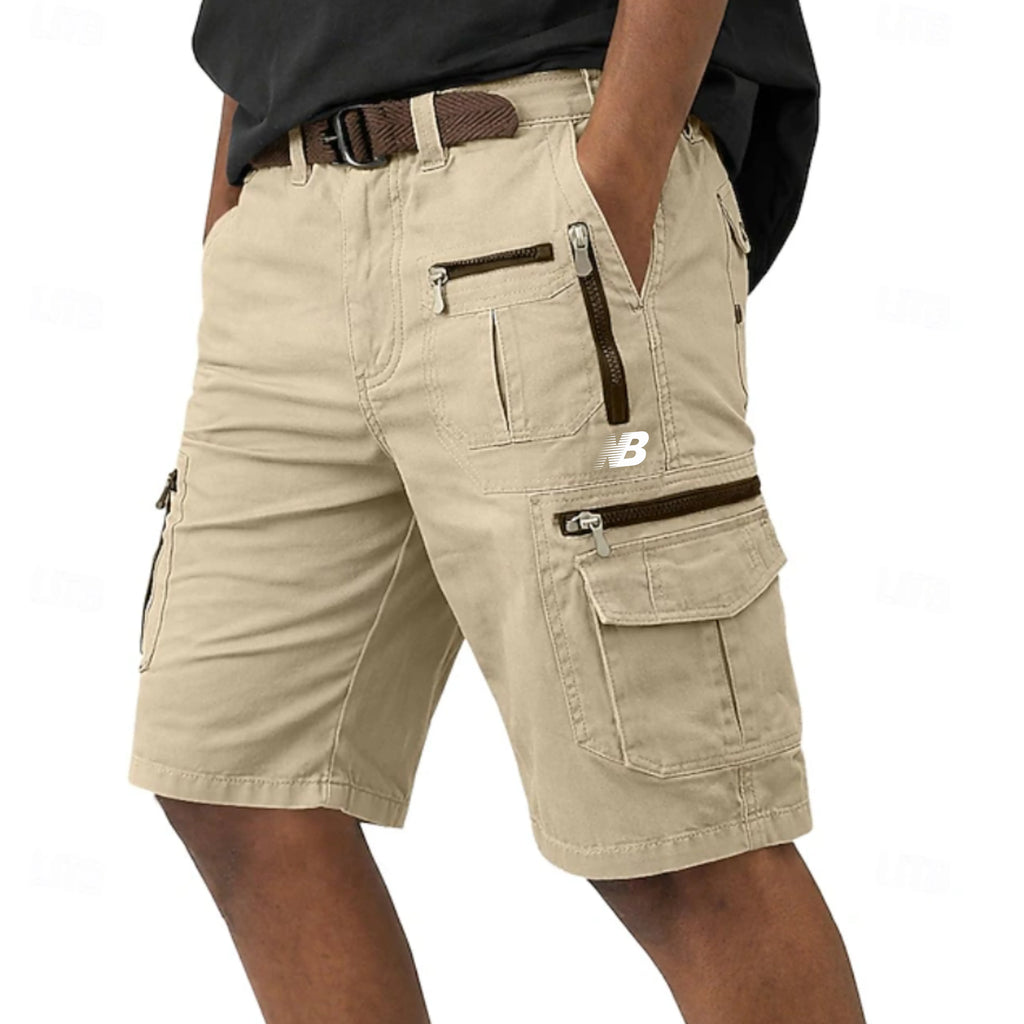 Men's Tactical Cargo Cargo Shorts Shorts Casual Shorts Pocket Elastic Waist Plain