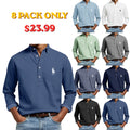 Men's Shirt Popover Shirt Button Down Shirt Casual Shirt