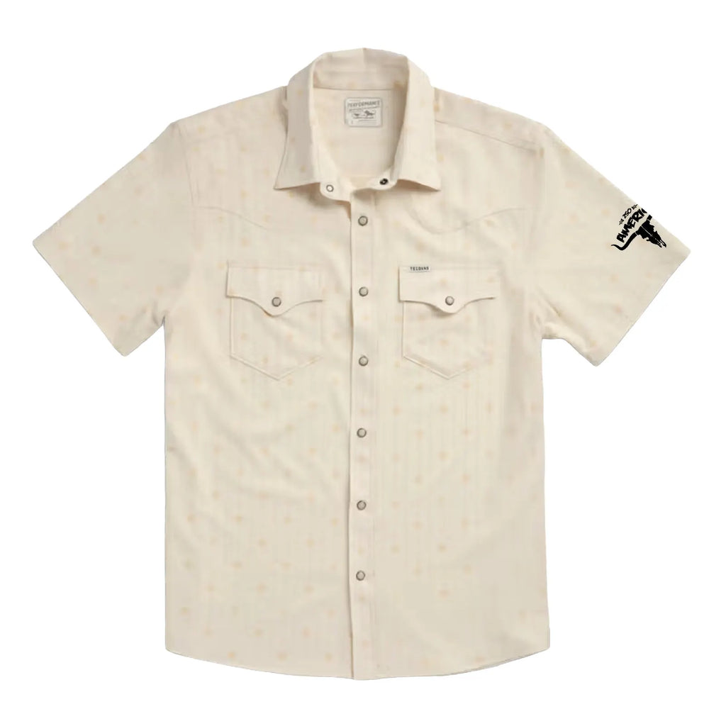 Men's Performance Western Short Sleeve Pearl Snap