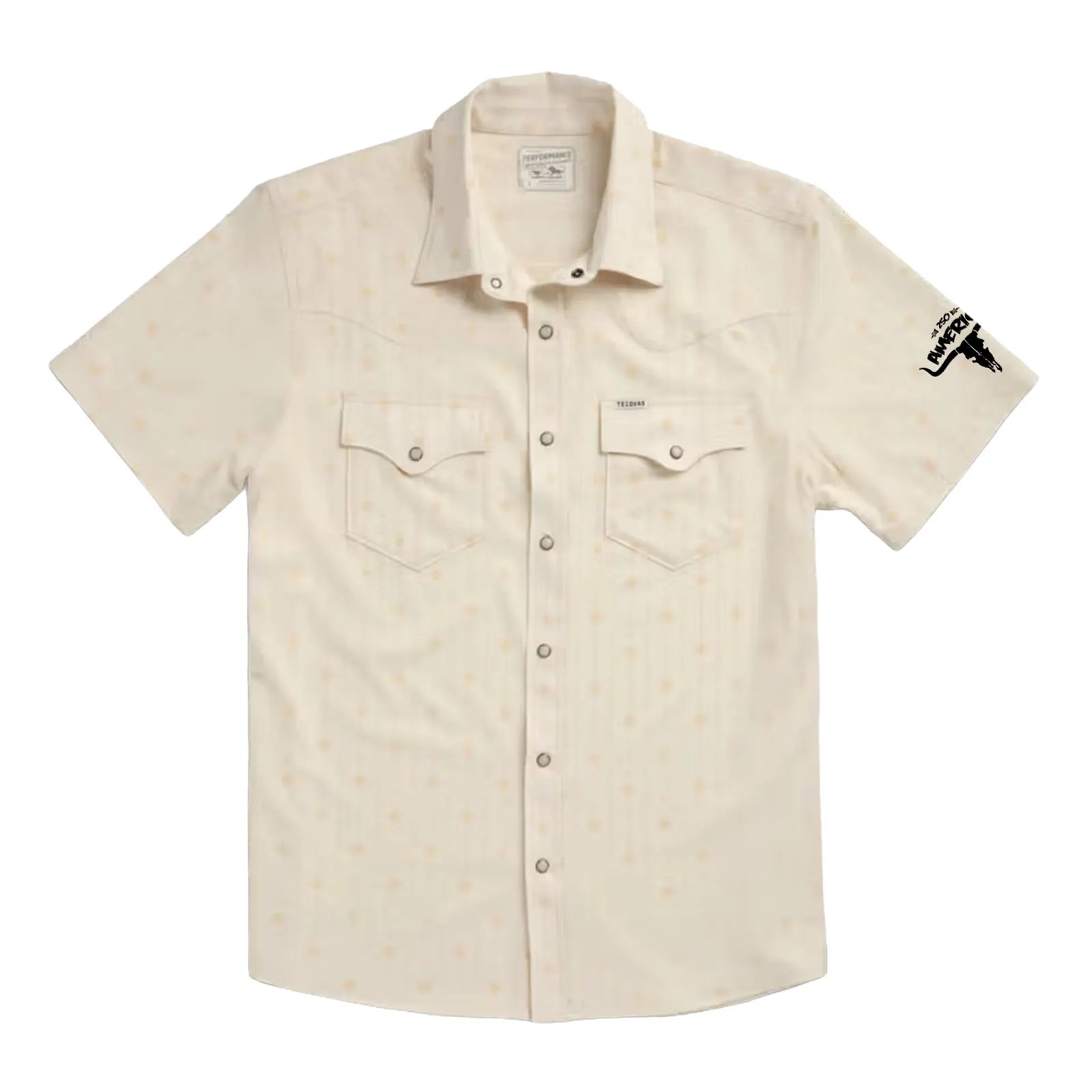 Men's Performance Western Short Sleeve Pearl Snap