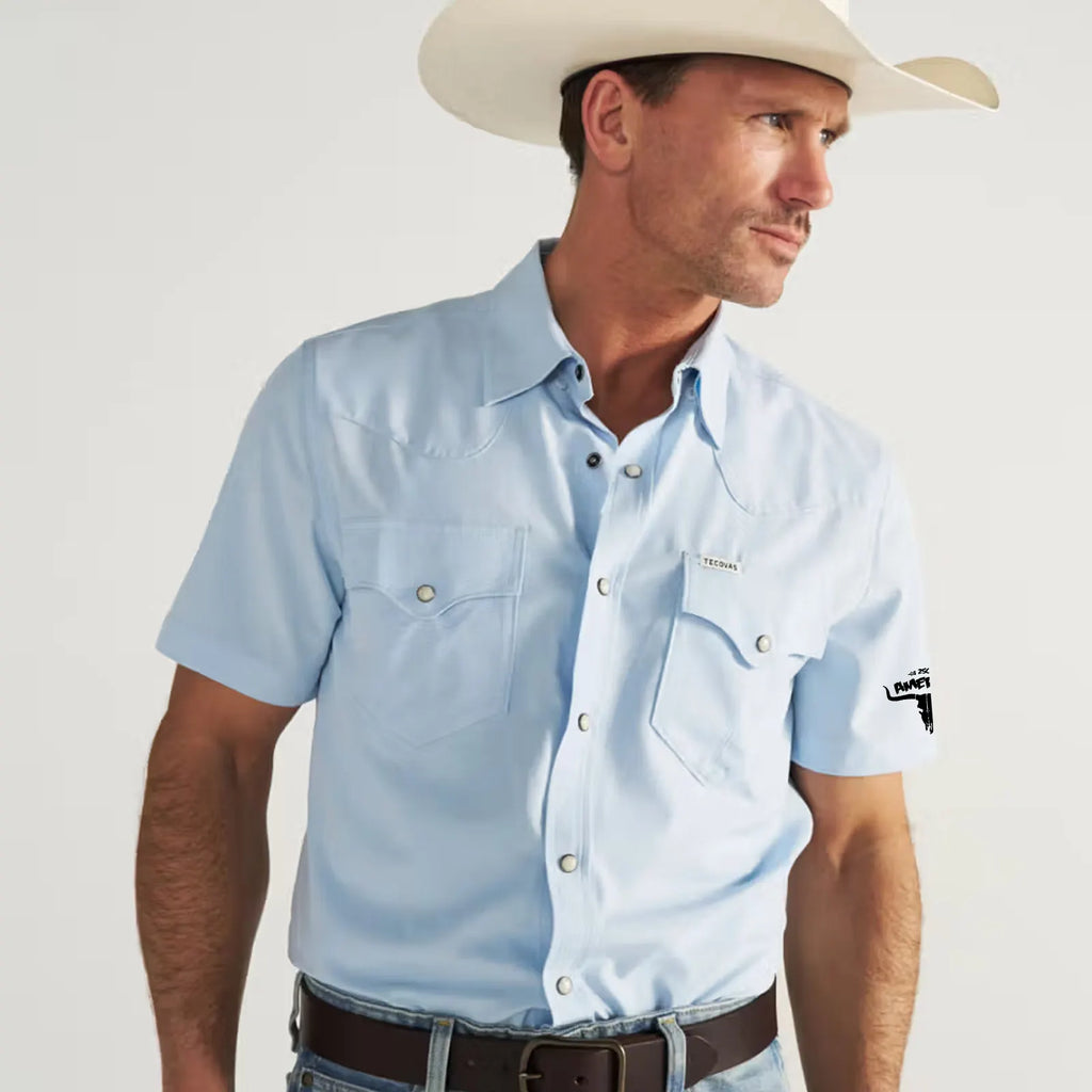 Men's Performance Western Short Sleeve Pearl Snap